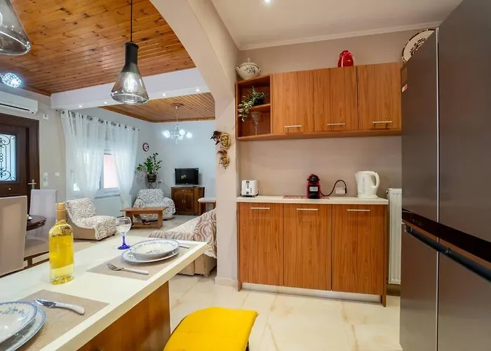 Ocean View Oasis - Palaiokastritsa דירה Skriperon
